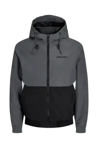 Jjerush Hood Bomber Noos Erkek Mont 12200208 - Turbulence - 3
