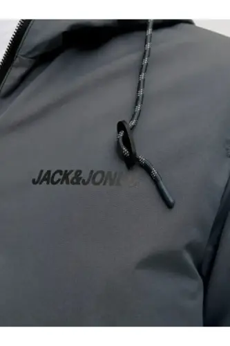 Jjerush Hood Bomber Noos Erkek Mont 12200208 - Turbulence - 4