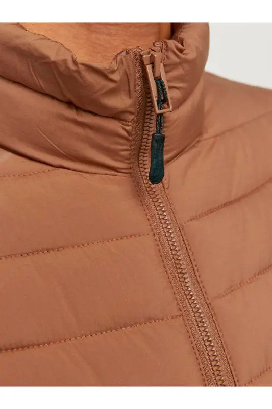 Jjestate Packable Erkek Şişme Mont - Kahve - 4