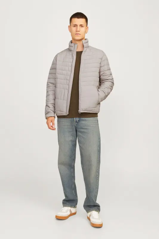 JJESTATE PACKABLE PUFFER Beige Men's Coat - Atmosphere - 4