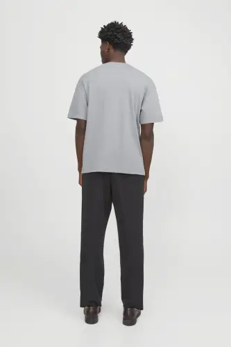 JJEUrban Edge Basic T-Shirt 12254412-ULTIMATE GREY - 3
