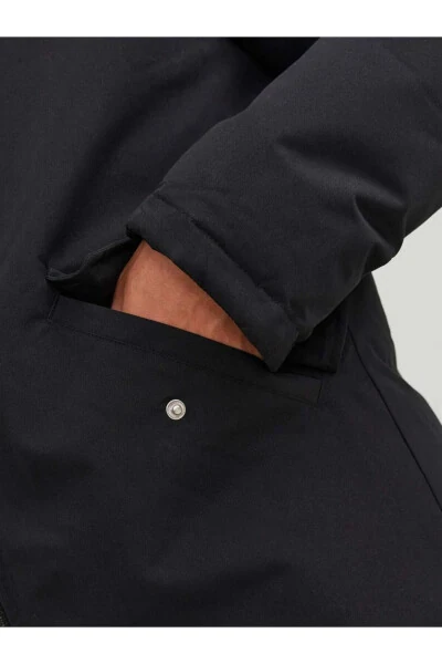 JJLOOP Parka Ko'ylagi (Erkaklar uchun qishki palto) - 7