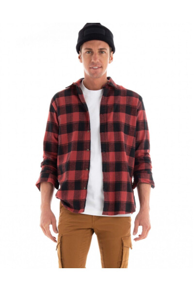 JJPLAIN Fall Buffalo Shirt 