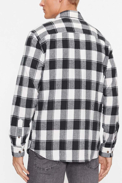 JJPLAIN FALL BUFFALO SHIRT - BLACK - 4