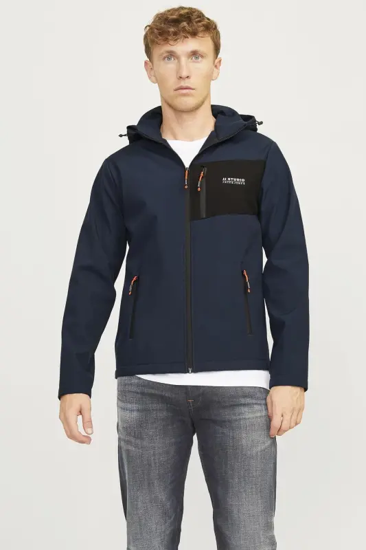 JJTAYLOR SOFTSHELL JACKET - navy blazer - 1