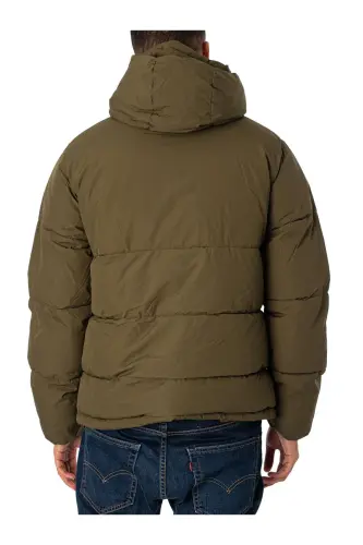 Jjworld Puffer Dark Khaki Men's Jacket 12259850-Olive Night - JACK & JONES (1)