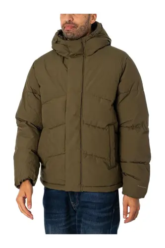 Jjworld Puffer Dark Khaki Men's Jacket 12259850-Olive Night - 5