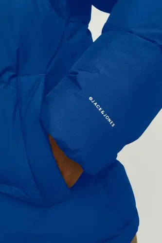 JJWORLD PUFFER JACKET Mor Erkek Mont - Mor-102016906 - 4