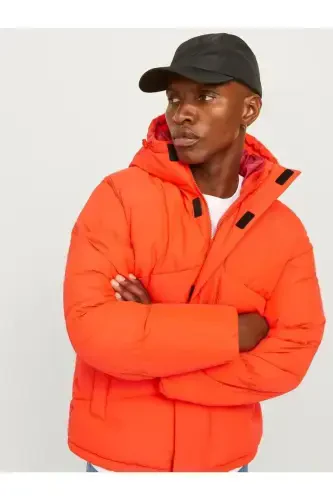 Jjworld Puffer Jacket Мужская Куртка-Оранжевый - 6