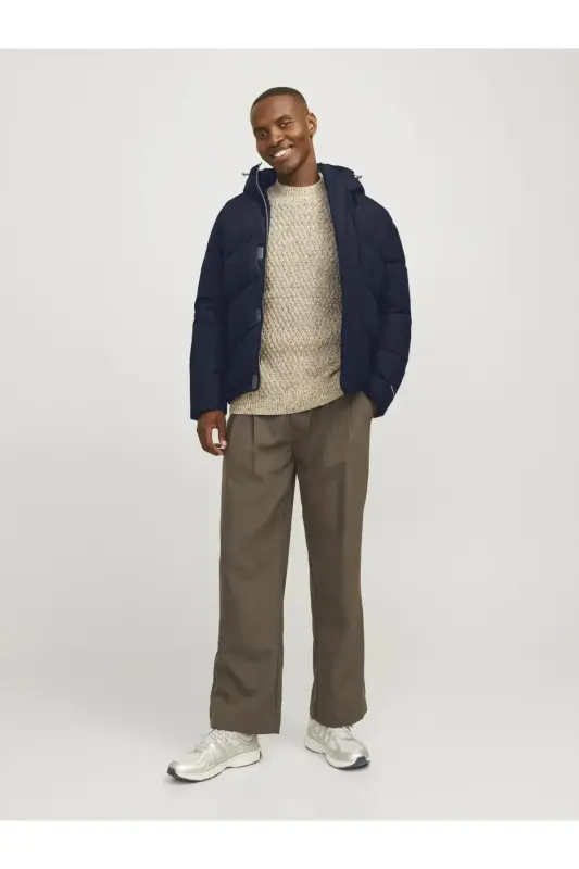 JJWORLD PUFFER JACKET Navy - Lacivert-102016908 - 3