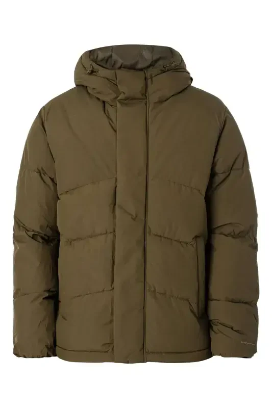 Jjworld Puffer Тёмно-хаки Мужская Куртка 12259850-Olive Night - 3