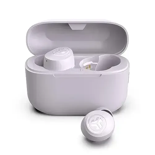 JLab Go Air Pop True Wireless Earbuds, in Ear Headphones, Bluetooth Earphones, Ear Buds with 32H Playtime, Bluetooth Earbuds with Microphone, USB Charging Case, Dual Connect, EQ3 Sound, Lilac - 2