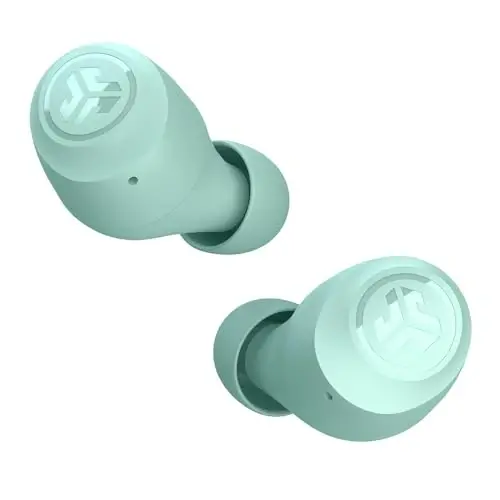 JLab Go Air Pop True Wireless Earbuds, in Ear Headphones, Bluetooth Earphones, Ear Buds with 32H Playtime, Bluetooth Earbuds with Microphone, USB Charging Case, Dual Connect, EQ3 Sound, Mint - 3