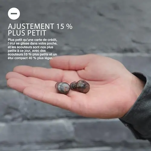 JLab Go Air Pop True Wireless quloqchinlar, quloq ichidagi naushniklar, Bluetooth naushniklar, 32 soatlik o‘yin vaqtiga ega quloqchinlar, mikrofonli Bluetooth quloqchinlar, USB zaryadlash qutisi, Dual Connect, EQ3 Sound, Clear - 4