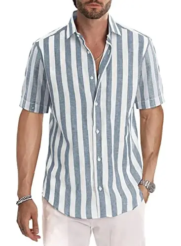 JMIERR Mens Casual Twill Cargo Shorts Cotton Drawstring Classic Cargo Stretch Short with 6 Pockets - 1