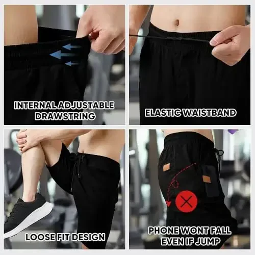 JMIERR Mens Casual Shorts - Paxta Ipli Yozgi Sohil Stretch Twill Chino Golf Shortslari - 3