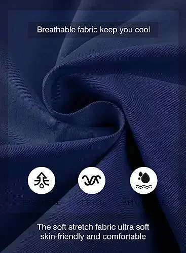 JMIERR Mens Casual Shorts - Paxta İpli Yozgi Sohil Stretch Twill Chino Golf Shortslari - 4