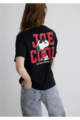 Joe Cool bosma qora futbolka Regular Fit / Oddiy - 1