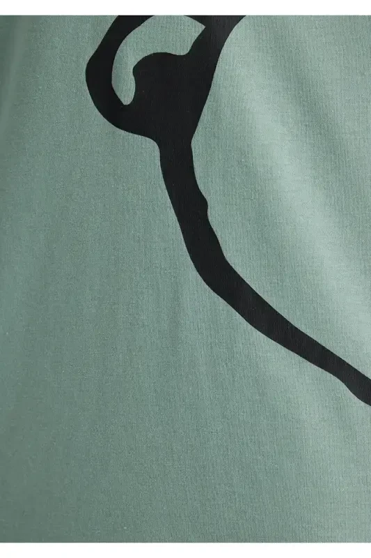 Joe Cool bosma yozuvli yashil futbolka keng bichimli / Bol Rohat - 8