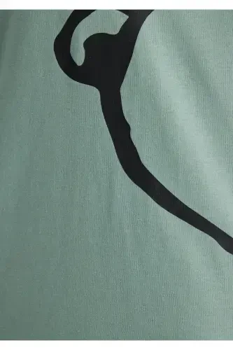 Joe Cool Printed Green T-Shirt Loose Fit / Relaxed Fit - 8