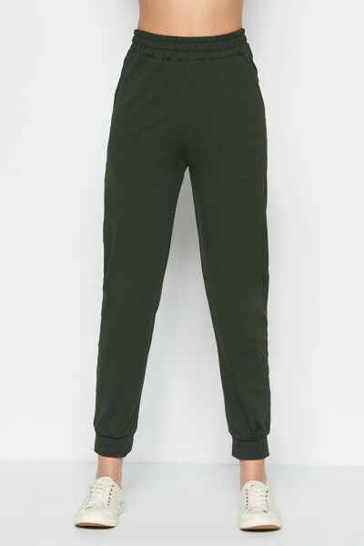 Jogger Cuff Sports Sweatpants 735 Khaki - 7