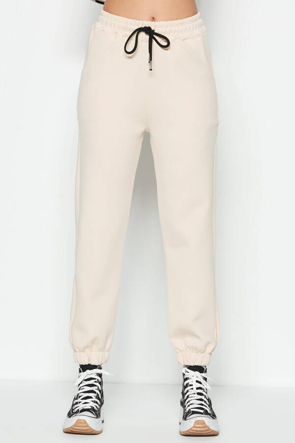 Jogger Elastic Sport Sweatpants 806 Cream - 9