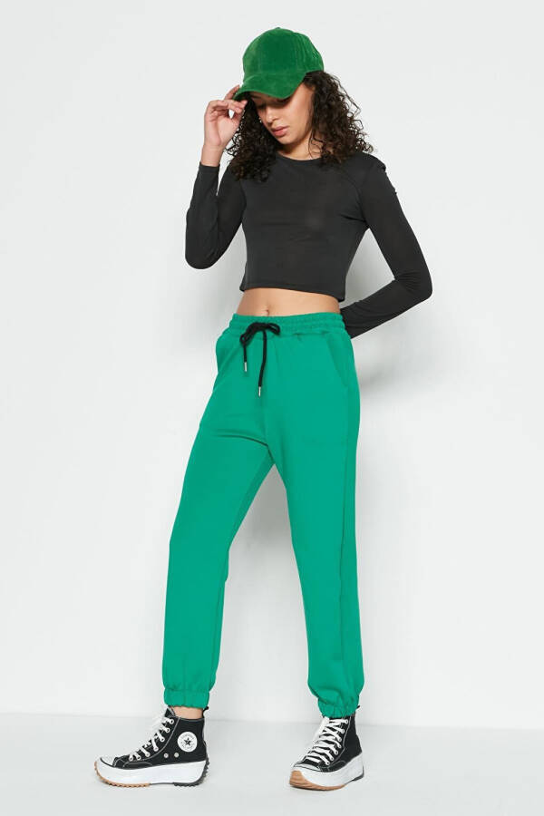 Jogger Elastic Sport Sweatpants 806 Green - 9