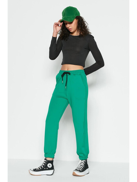 Jogger Elastic Sport Sweatpants 806 Green - 5