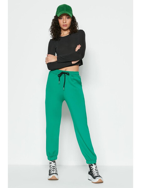 Jogger Elastic Sport Sweatpants 806 Green - 6