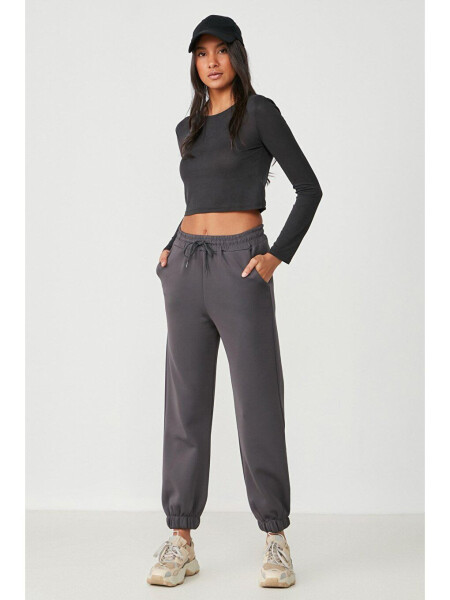 Jogger Elastic Sports Sweatpants 806 Smoke - 1