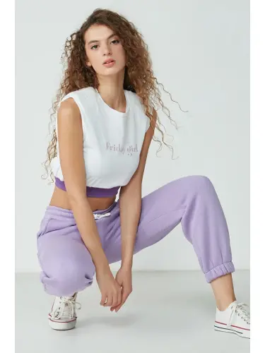 Jogger Eşofman Altı 906 Lila-Lila - LC WAIKIKI (1)