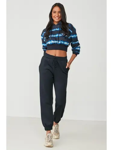 Jogger Lastikli Spor Eşofman Altı 806 Lacivert-Lacivert - LC WAIKIKI (1)