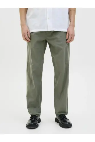 Jogginghose Locker Geschnitten Jogginghose-Agave Green - 3