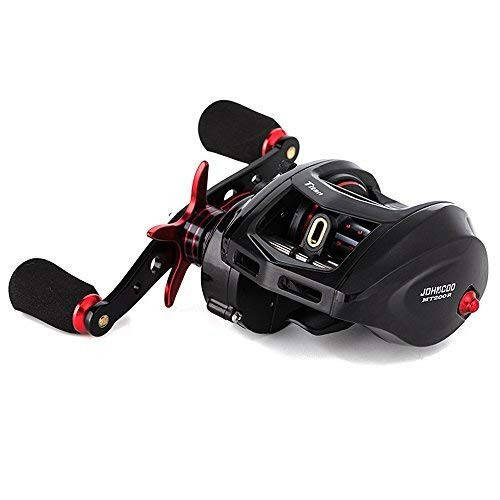 JOHNCOO Titan Baitcasting Reel Максимальная Тяга 13 Кг Катушка для Рыбалки на Большую Рыбу для Соленой и Пресной Воды Тяжелого Типа - 1