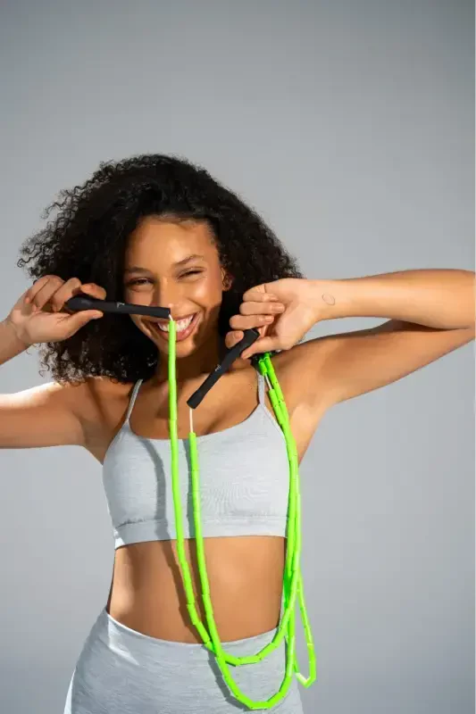 Join Meli Beaded Cord-Neon Green - 2