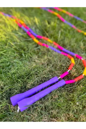 Join Meli Boncuklu İp-Mor Handle Karışık Renk - 4