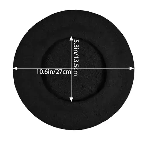 Jolbndcv 6PCS Beret, French Beanie, Outdoor, Winter, Fashion Lady Hat - 2