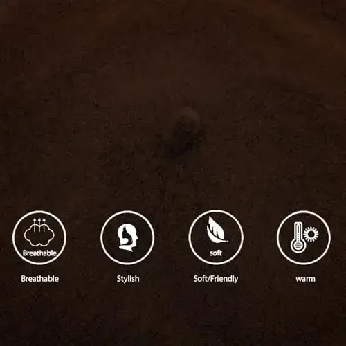 Jolbndcv 6PCS Beret, French Beanie, Outdoor, Winter, Fashion Lady Hat - 4