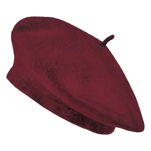 Jolbndcv 6PCS Beret, French Beanie, Outdoor, Winter, Fashion Lady Hat 