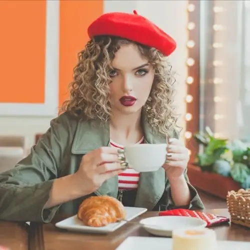 Jolbndcv 6PCS Beret, French Beanie, Outdoor, Winter, Fashion Lady Hat - 7