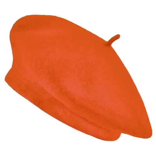 Jolbndcv 6PCS Beret, French Beanie, Outdoor, Winter, Fashion Lady Hat - 1