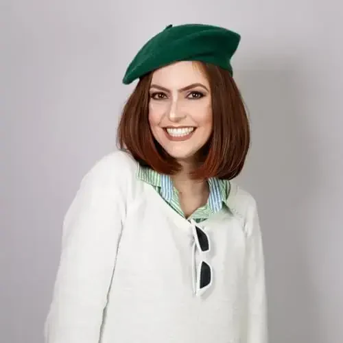 Jolbndcv 6PCS Beret, Fransuz Beanie, Tashqi, Qish, Moda Lady Shlyapa - 6