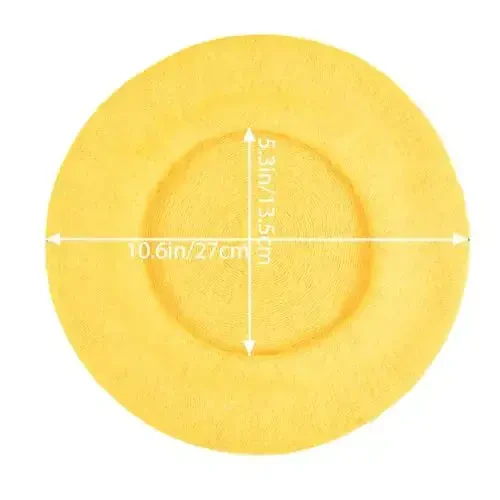 Jolbndcv 6PCS Beret, Fransuzcha Beanie, Ochiq havoda, Qish, Moda ayollar shlyapasi - 2