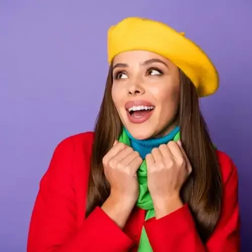 Jolbndcv 6PCS Beret, Fransuzcha Beanie, Ochiq havoda, Qish, Moda ayollar shlyapasi - 6