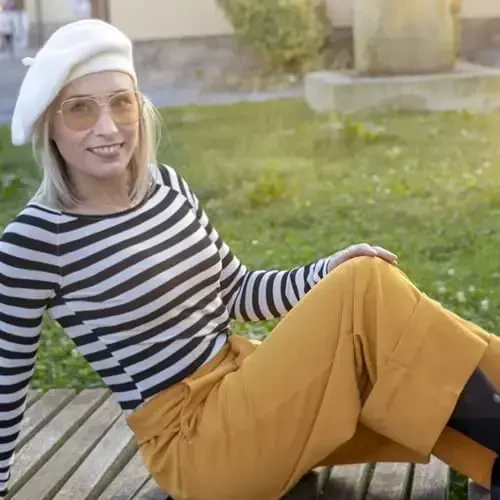 Jolbndcv 6PCS Beret, French Beanie, Outdoor, Winter, Fashion Lady Hat - 5