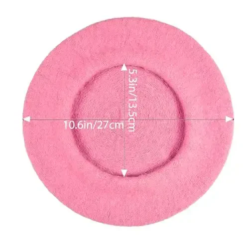 Jolbndcv 6PCS Beret, Frantsuzcha Beanie, Tashqi, Qish, Moda Xonim Shlyapa - 2