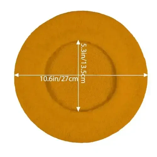 Jolbndcv 6PCS Beret, French Beanie, Outdoor, Winter, Fashion Lady Hat - 2