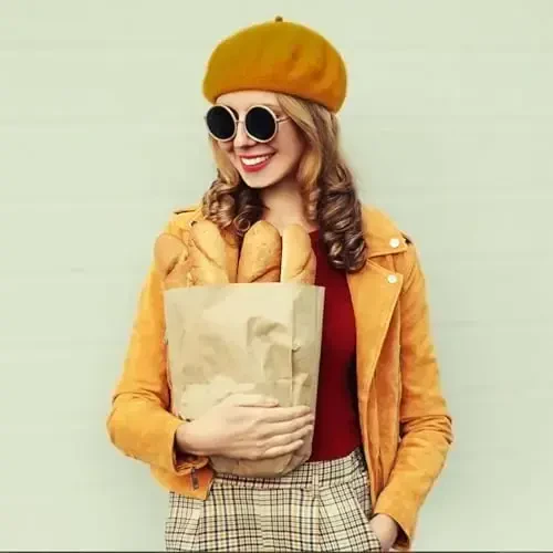 Jolbndcv 6PCS Beret, French Beanie, Outdoor, Winter, Fashion Lady Hat - 7