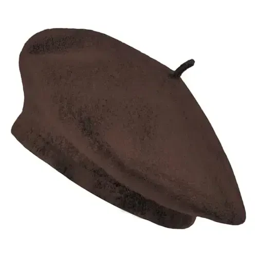 Jolbndcv 6PCS Beret, French Beanie, Outdoor, Winter, Fashion Lady Hat - 1