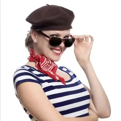 Jolbndcv 6PCS Beret, French Beanie, Outdoor, Winter, Fashion Lady Hat - 7